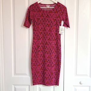 LulaRoe Pink Julia Dress